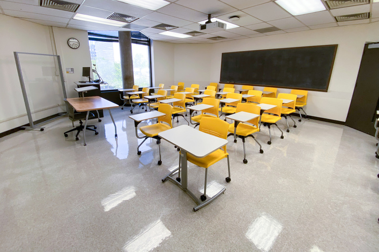 image of classroom S302 Lindquist Center