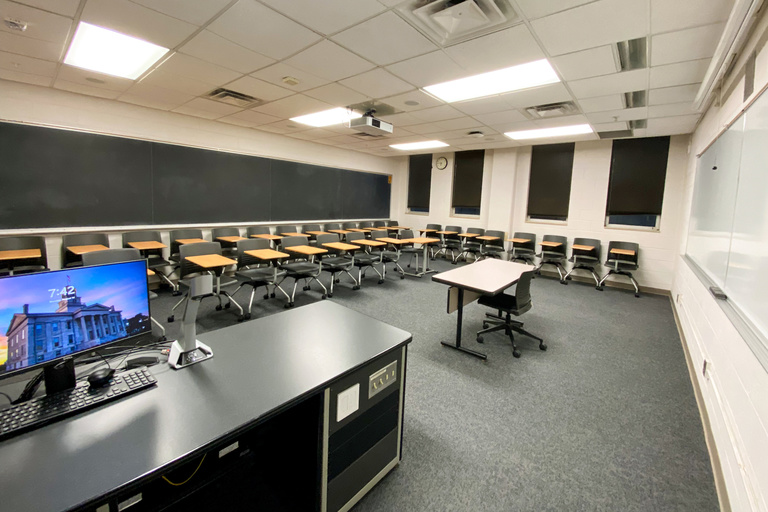 image of classroom 19 Phillips Hall