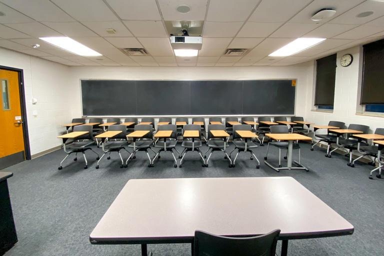 image of classroom 19 Phillips Hall