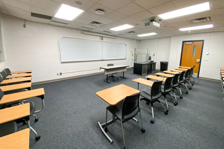 image of classroom 19 Phillips Hall