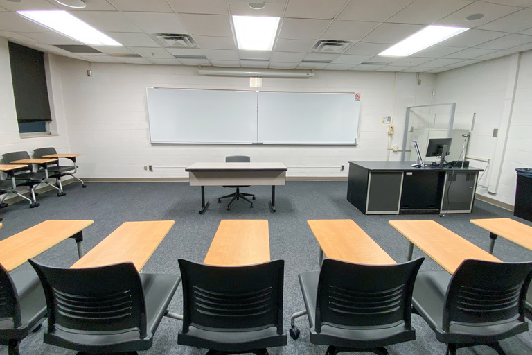 image of classroom 19 Phillips Hall