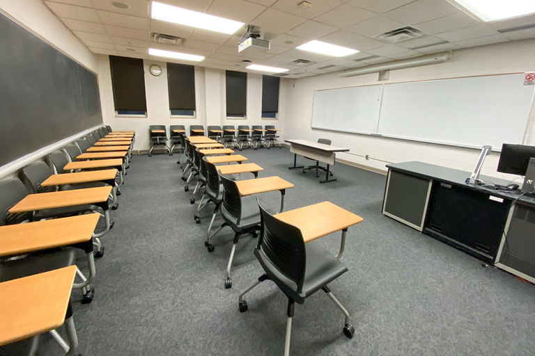 image of classroom 19 Phillips Hall