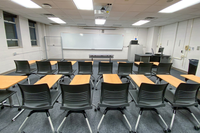 image of classroom 25 Phillips Hall