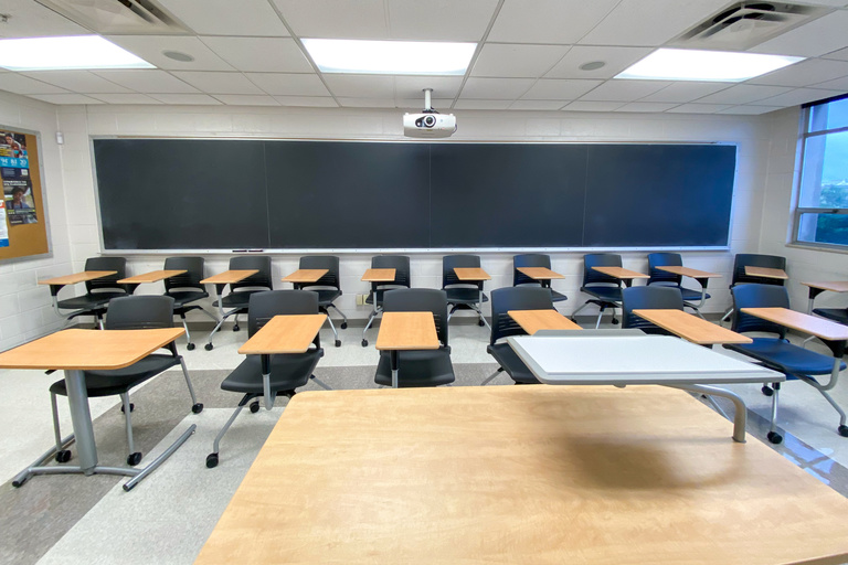 image of classroom 317 Phillips Hall