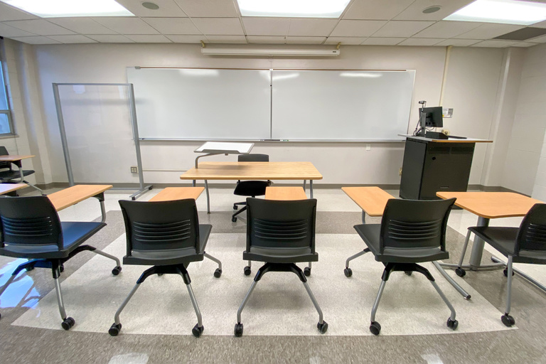 image of classroom 317 Phillips Hall