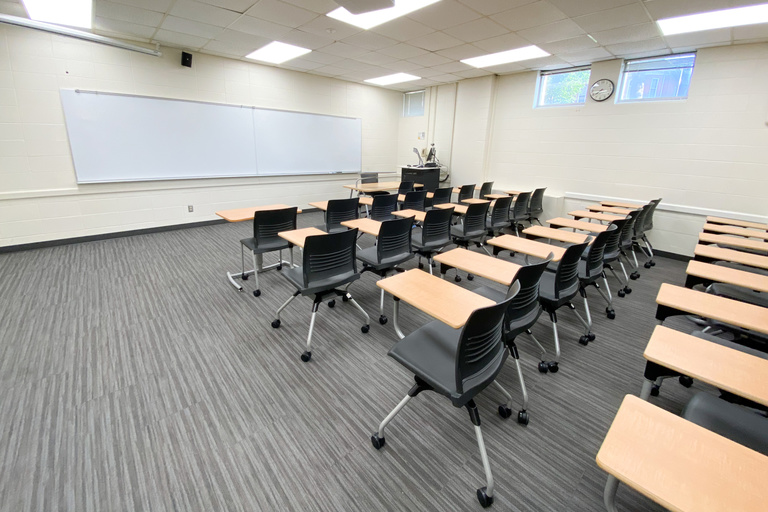 image of classroom 63 Van Allen Hall