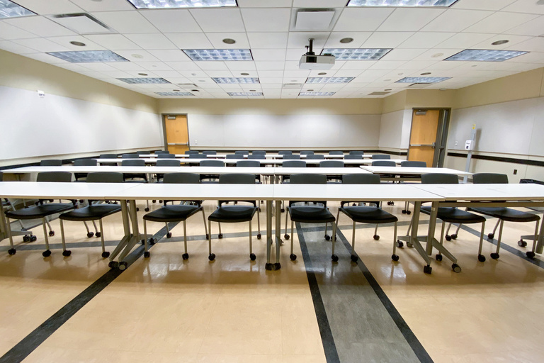 image of classroom C29 Pomerantz Center