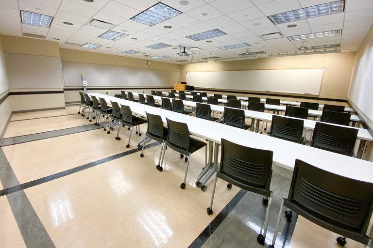 image of classroom C29 Pomerantz Center