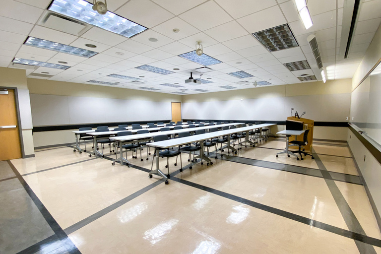 image of classroom C31 Pomerantz Center