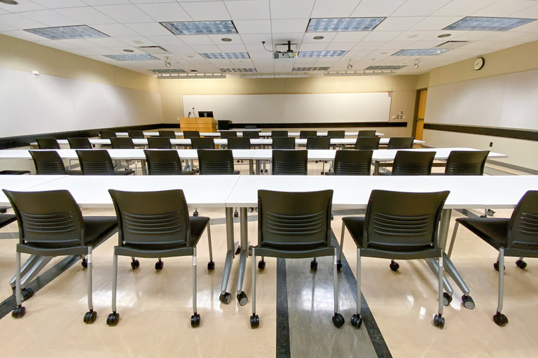 image of classroom C31 Pomerantz Center