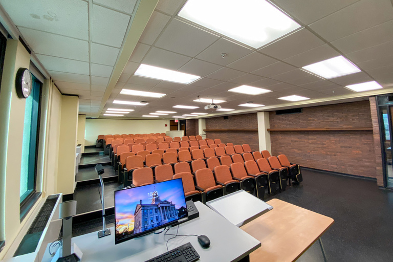 image of classroom 107 English Philosophy Building