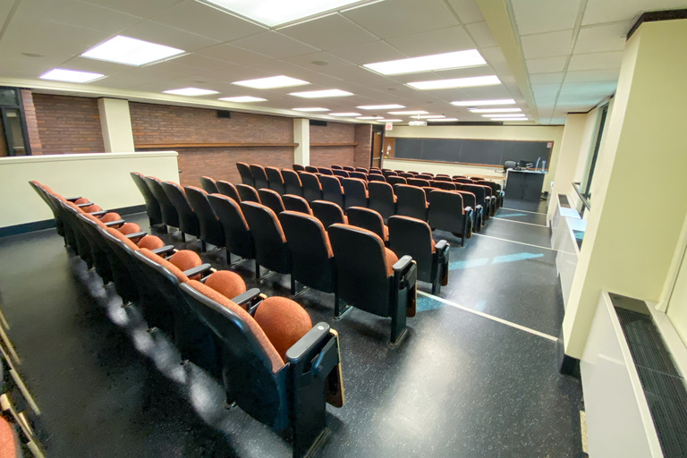 image of classroom 107 English Philosophy Building