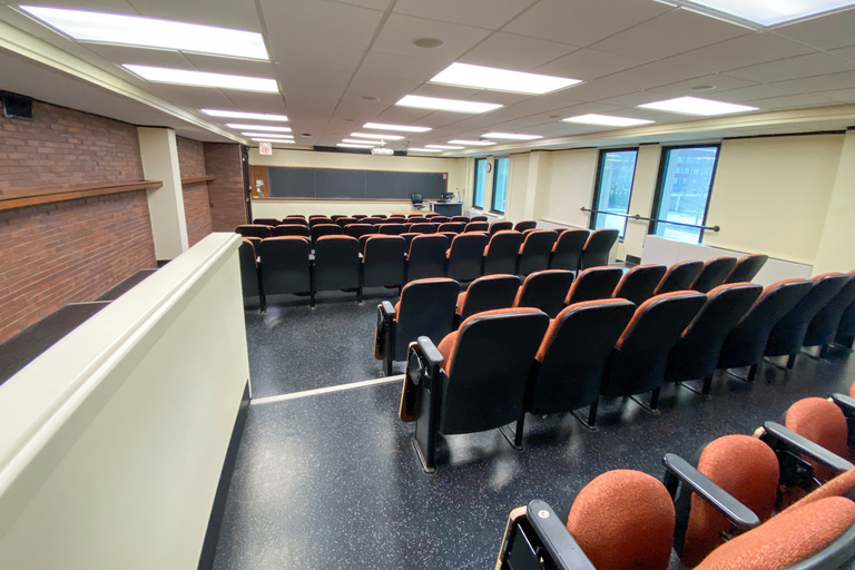 image of classroom 107 English Philosophy Building