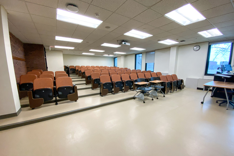 image of classroom 109 English Philosophy Building