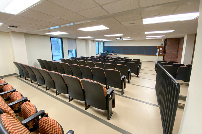 image of classroom 109 English Philosophy Building