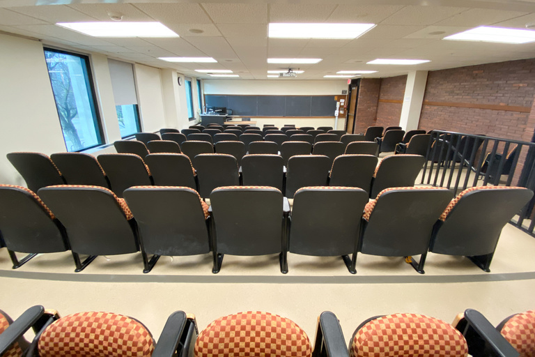 image of classroom 109 English Philosophy Building