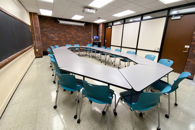 image of classroom 312 English Philosophy Building