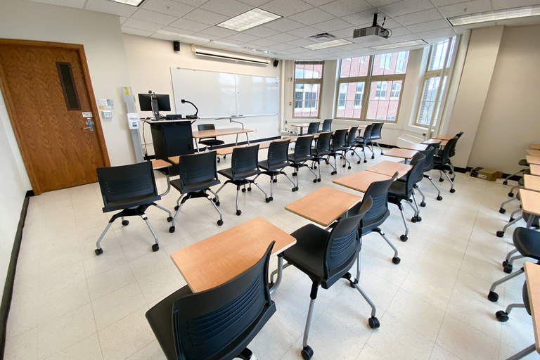 image of classroom 215 North Hall